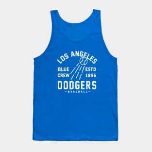 Dodgers Retro 1 by Buck Tee Tank Top